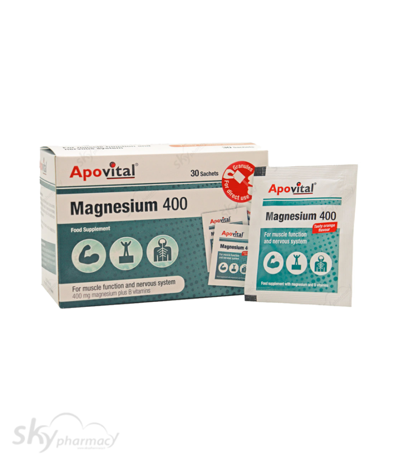 ساشه منیزیم 400 آپوویتال 30 عددی - Image 4